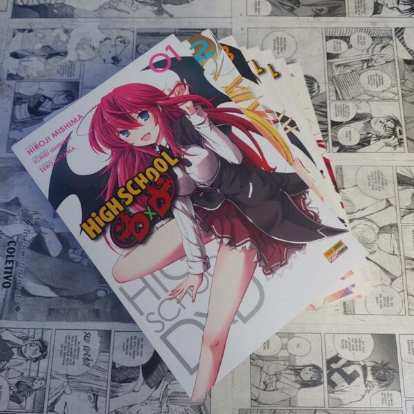 Mangá High School DxD - 1 ao 8 - Panini