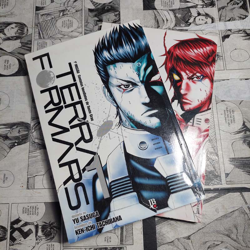 Terra Formars Vol 1 Ao 2 Lote 244 Capitão Onigiri